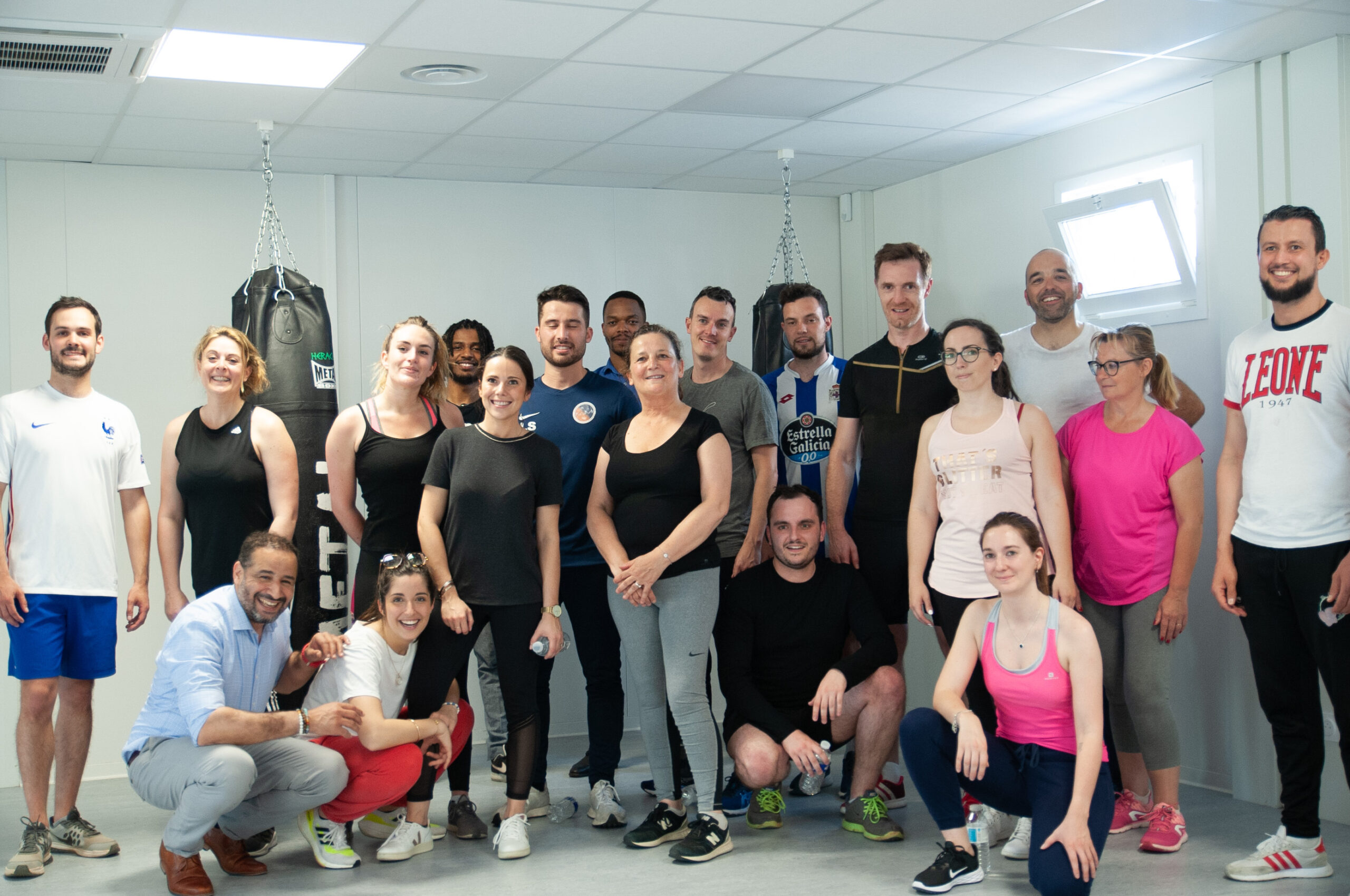 Initiation à la boxe lors du team building avec Nexity foncier conseil